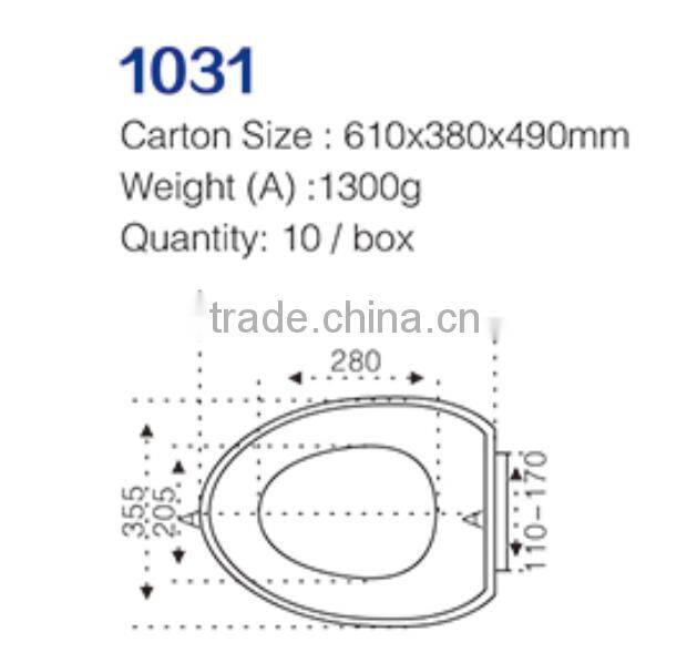 top standard portable toilet lift toilet accessories-FG130PP