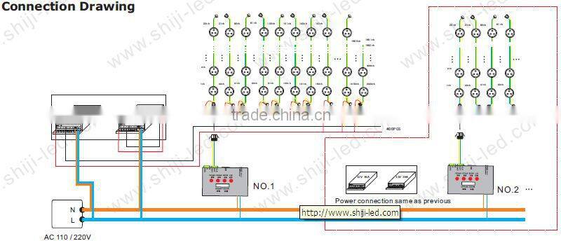 hot sales IC controlled 1903 led pixel light 35mm