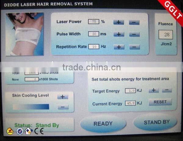 New Portable Mini 2000w 808nm Diode Laser Epilator Super Hair Removal Facial Hair Remover And Skin Treatment System