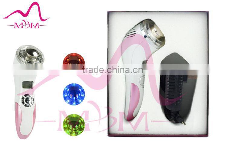 Men and Women Application Ion Facial Cleanser Massager for Skin Beauty and Moist