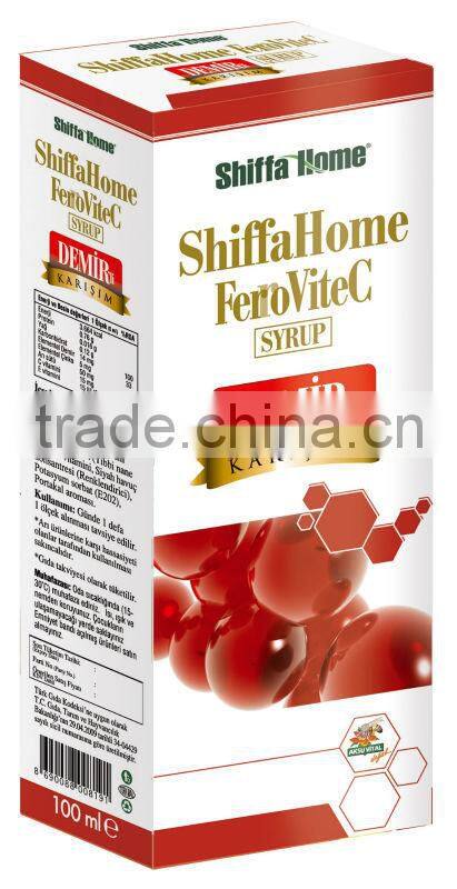 Natural Herbal Iron Syrup FerroViteC Vitamin C Syrup for Men
