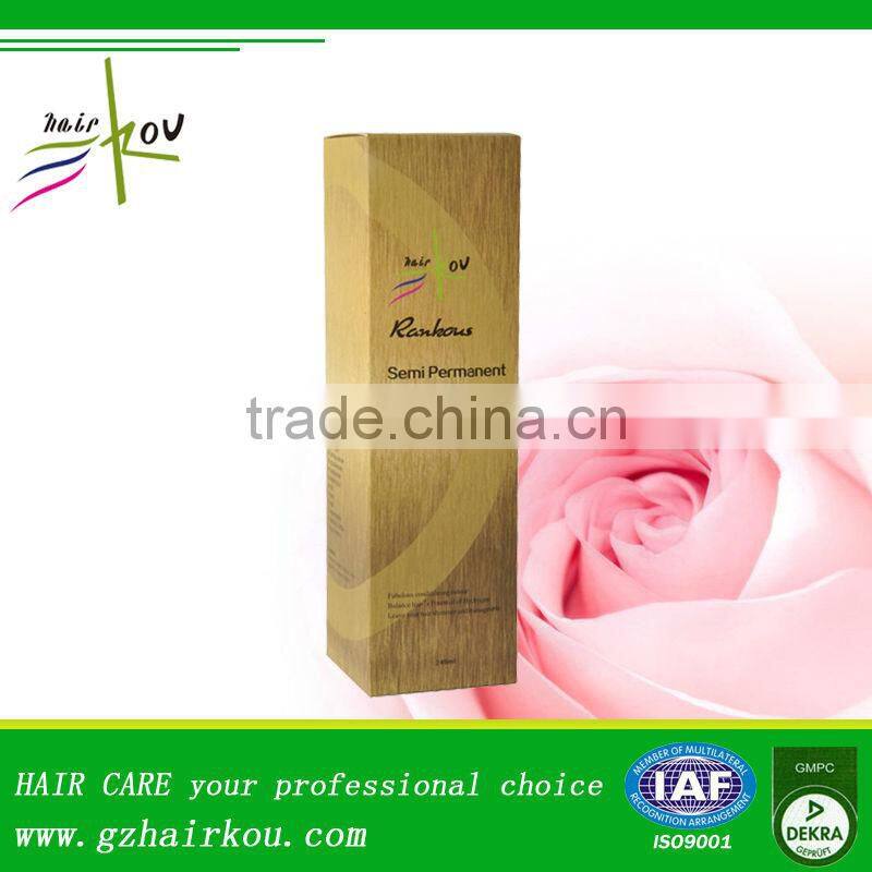 Semi permanent hair dye temporary hair dye red violet color hair dye