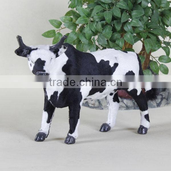cheap unstuffed animal plastic cow animal toys