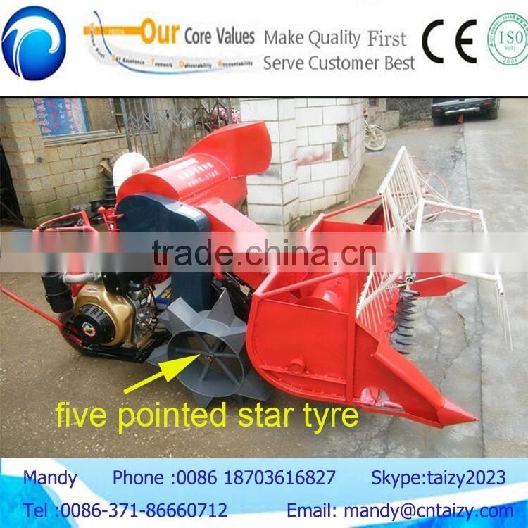 Farm machinery and Stable performance portable rice harvester