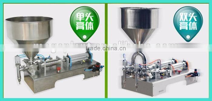 High Energy Efficiency Bottle Filling Machine For Paste