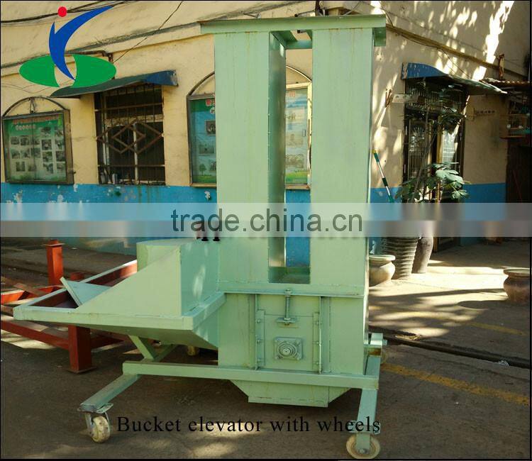 China bucket elevator conveyor with plastic elevator bucket