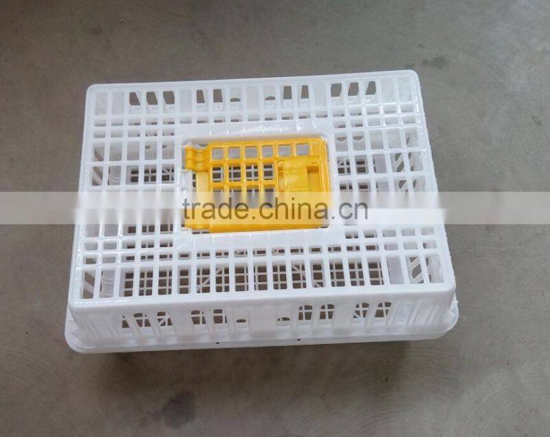 high quality plastic chicken/poultry transport cage for sale