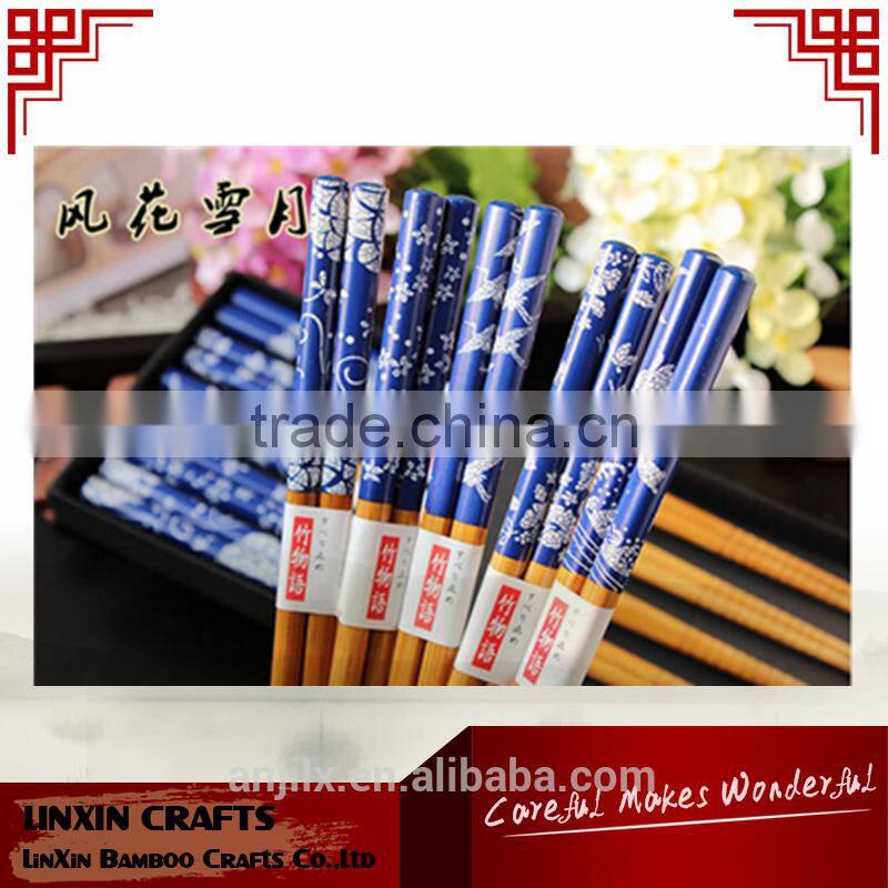 12Japanese reusable wood chopstick wholesales cheap wood chopstick made in china Japanese style