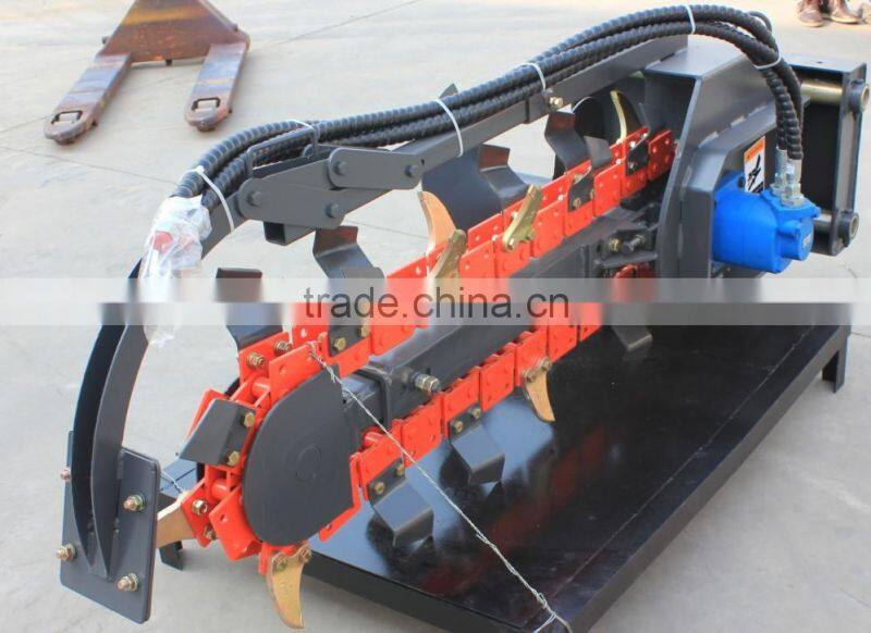 High quality and high efficiency for ditcher trencher in 2017