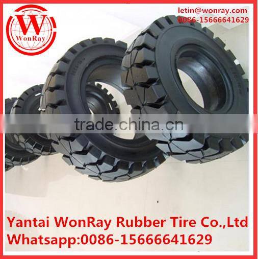 4.00-8 6.00-9 6.50-10 solid forklift tyres prices with long warranty from china