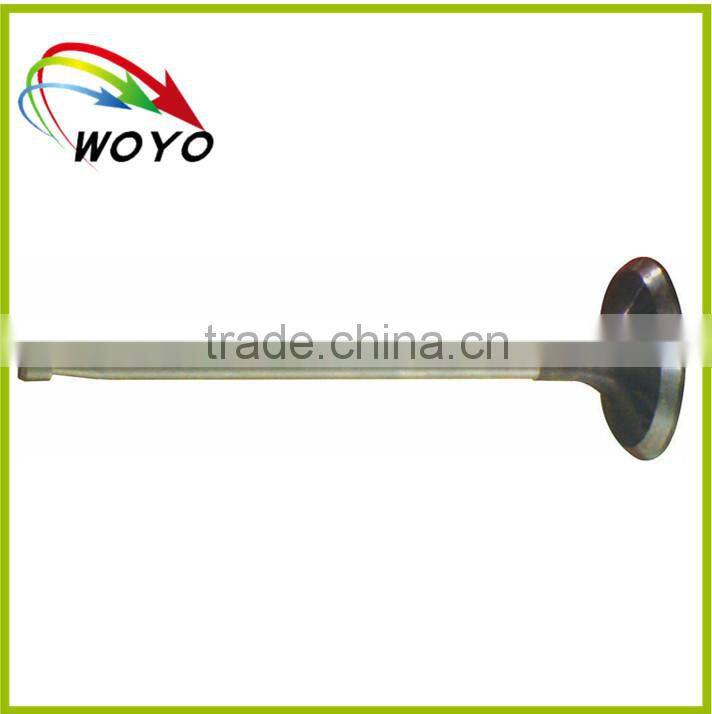 Intake and exhaust valve for single cylinder