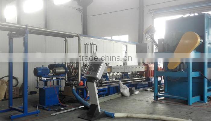 Nanjing Haisi two stage plastic recycling machine