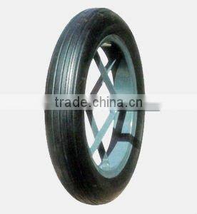 Pneumatic rubber wheel 3.50-8 PWA1401