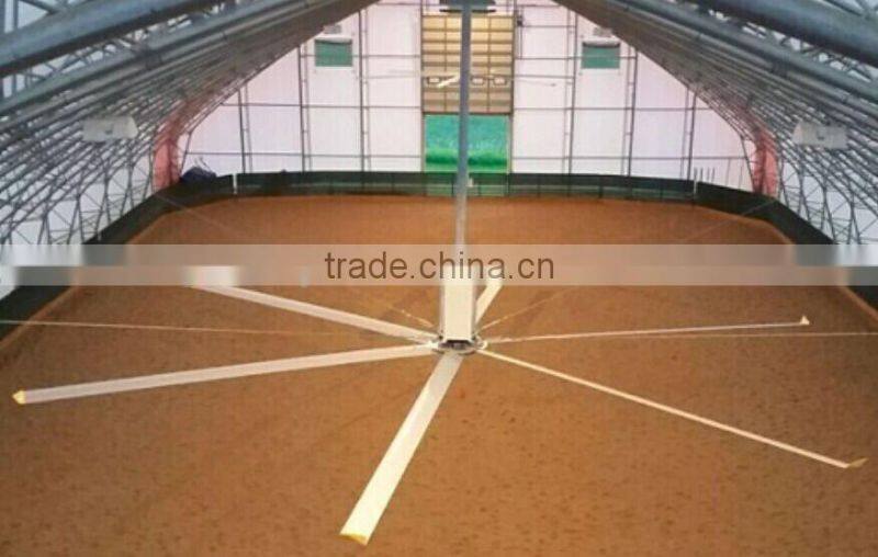 7m National HVLS Factory Large Ceiling Fan for ventilation and cooling