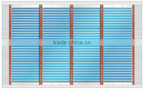 Screen for seed sorting machine -