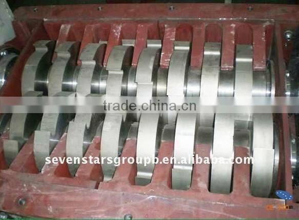 two shaft wood pallet shredder