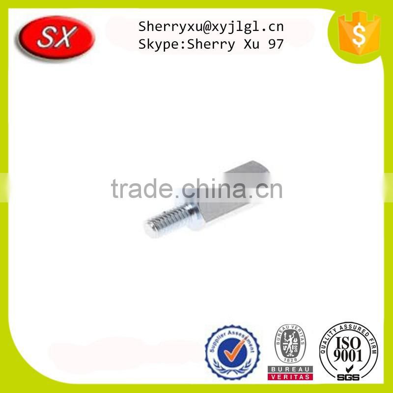 ISO passed Custom made high precision aluminum hex female threaded standoff