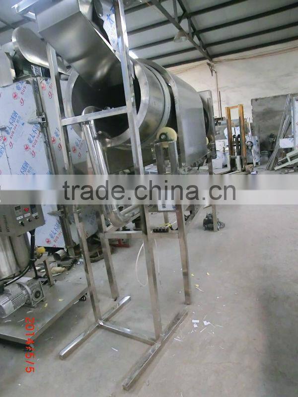 Sugar coating line and sugar heating and melting machine