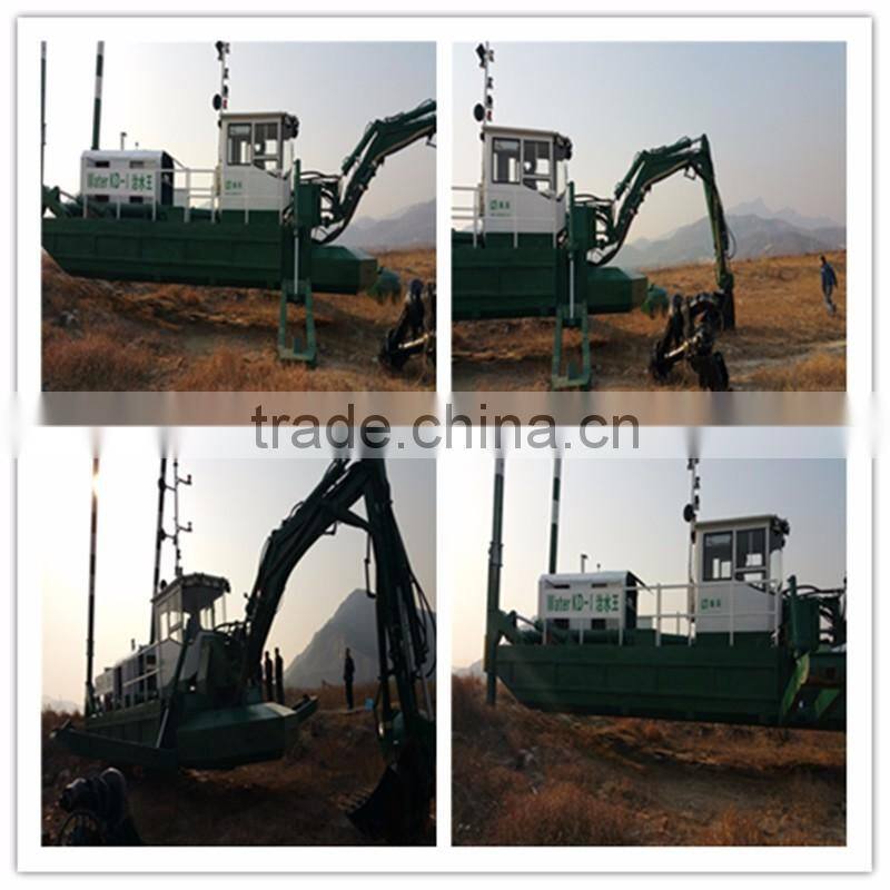 Amphibious Water King Dredger with Desilting