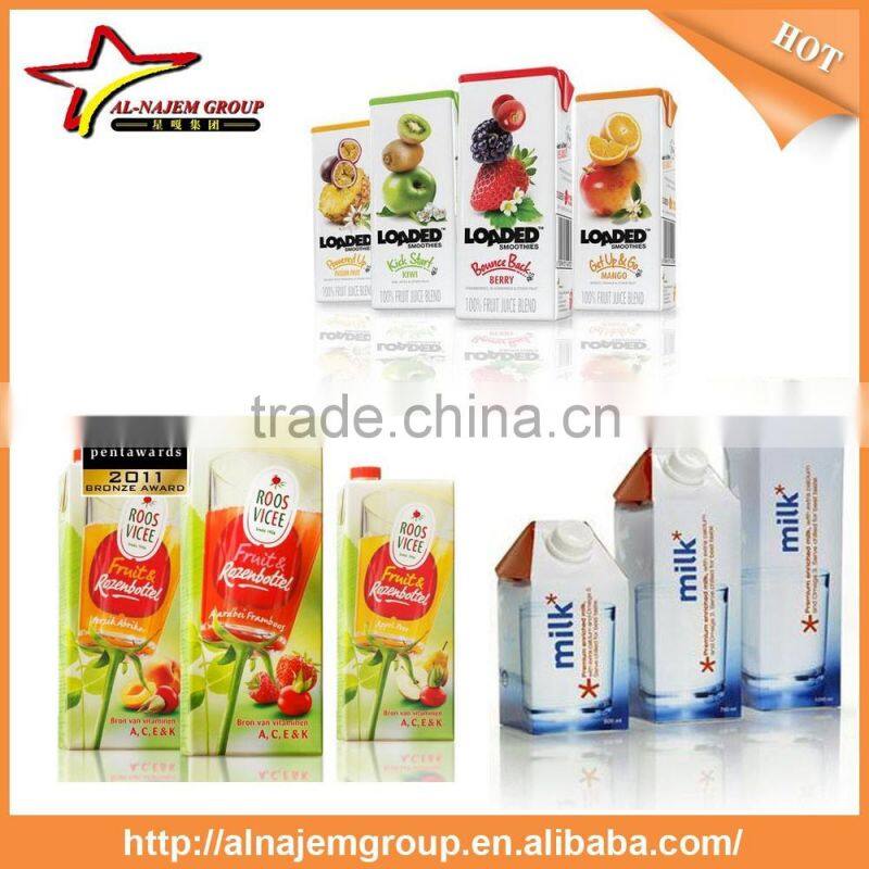 Automatic juice aspetic carton filling line for filling capping and labeling machine/aseptic filling machine for fruit/milk