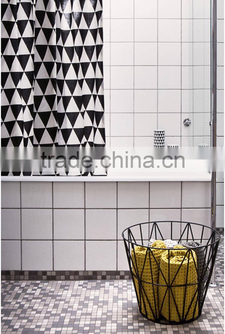 Eco-friendly rectangular chicken wire basket wholesale metal wire mesh basket