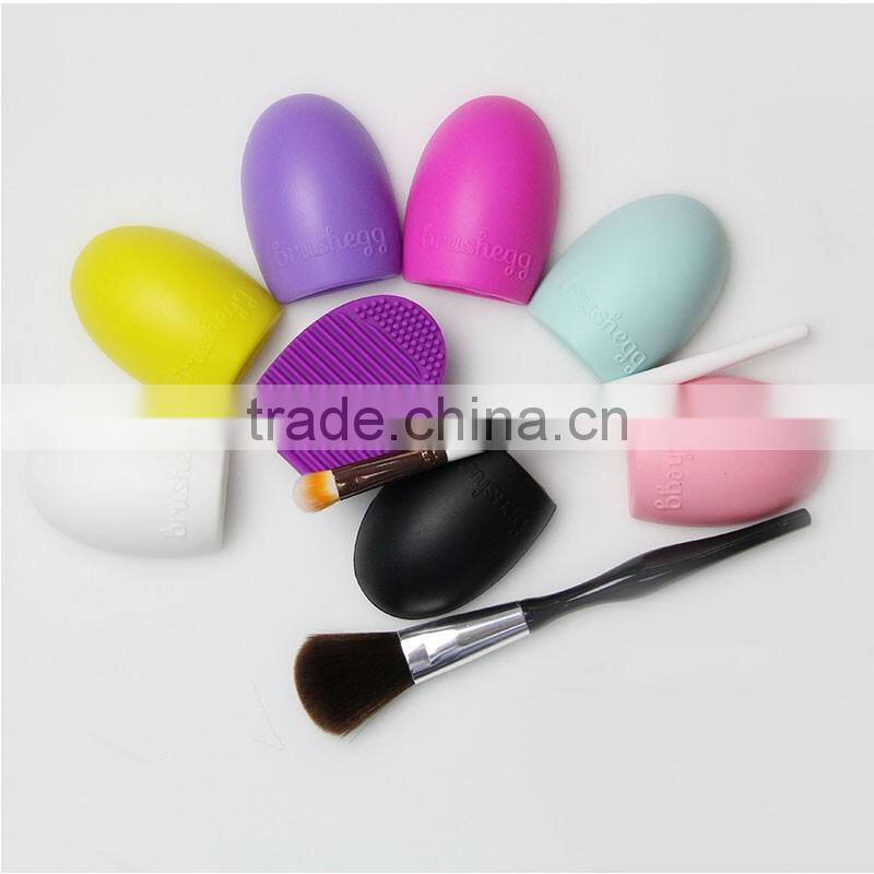 color change Makeup Brush Cleaner to Clean color