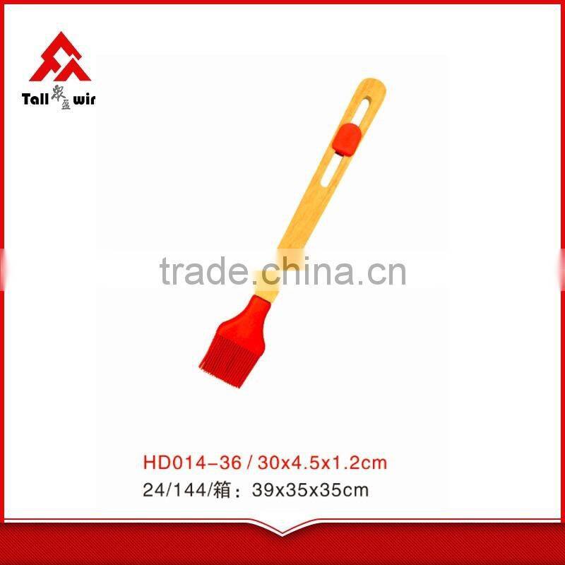 Stainless steel handle BBQ grill brush,baking brush,silicone oil brush