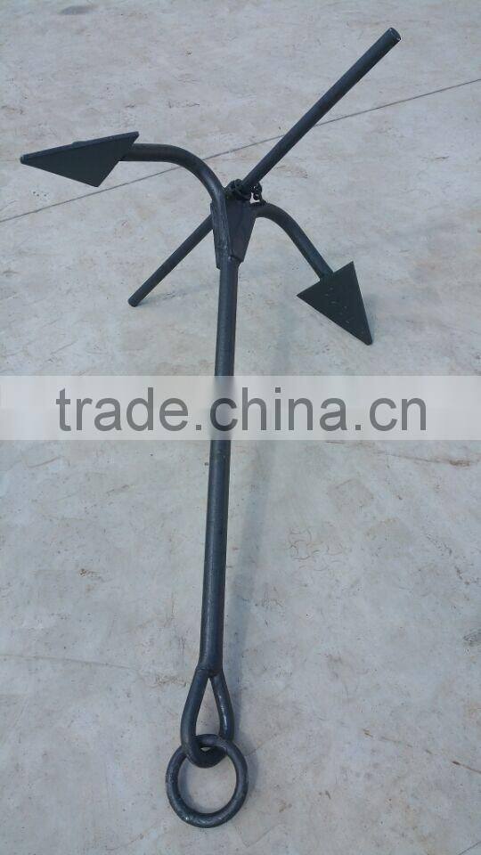 High Tensile 10KG Stainless Steel Folding Boat Anchor