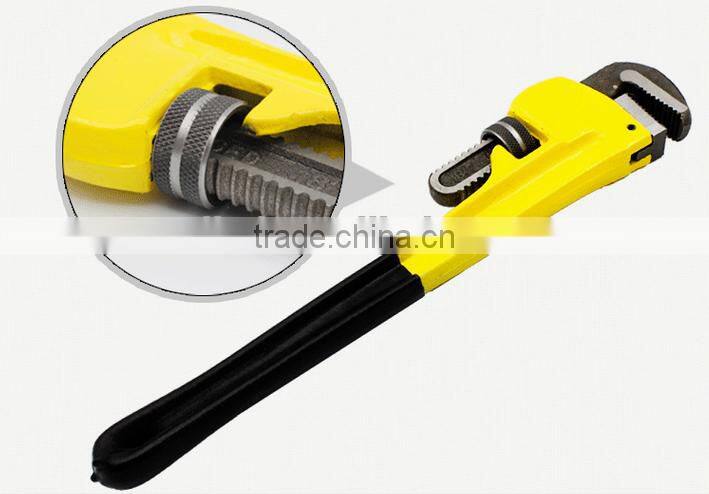 Carbon steel American type drop forged pipe wrench
