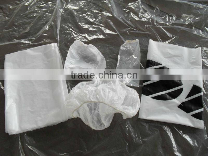 LDPE two pockets white color Disposable Car Seat Cover packing 500pcs per roll