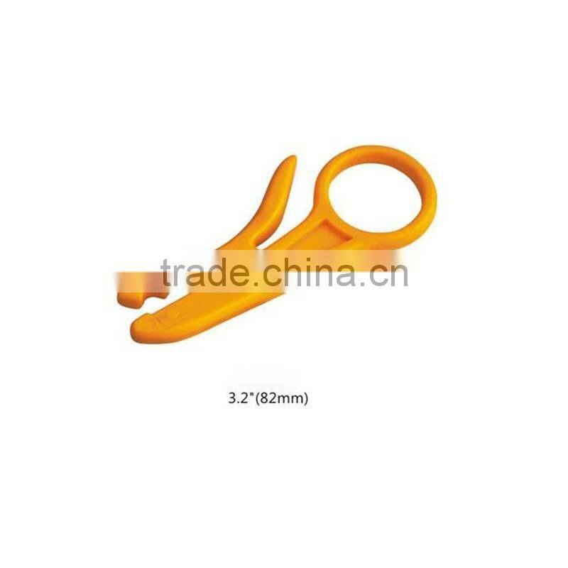 Easy stripper for utp/stp telecom cable,round cable stripper,wire stripping knife tool