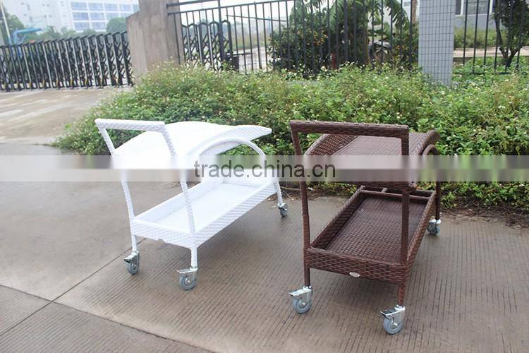Wicker Furniture Hotel Dining Trolley
