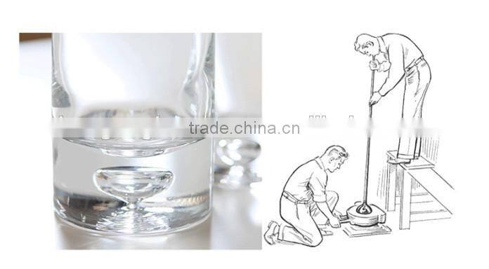 hand blown white glass bowl vases,fish bowl glass vase for home decoration