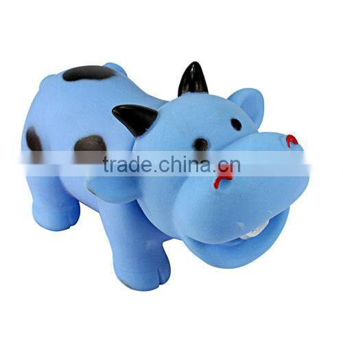 N297 hot vinyle scream cattle toys for venting