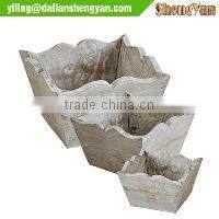 Outdoor Use Low Flower Pots Planters Large for Wholesale