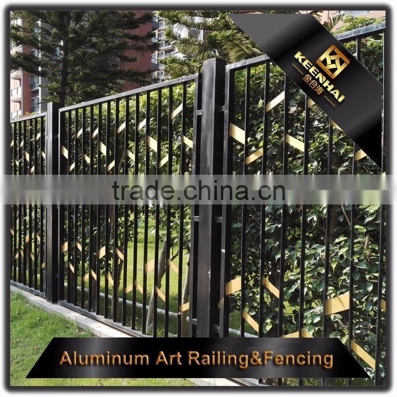 Color Powder Coated Cast Aluminum Villa Outdoor Garden Fencing