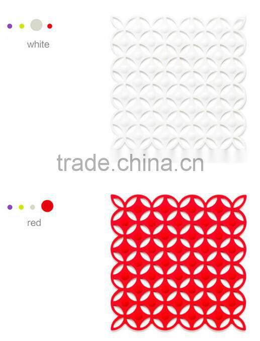 Supply creative fashion Silicone insulation pad / cup mat