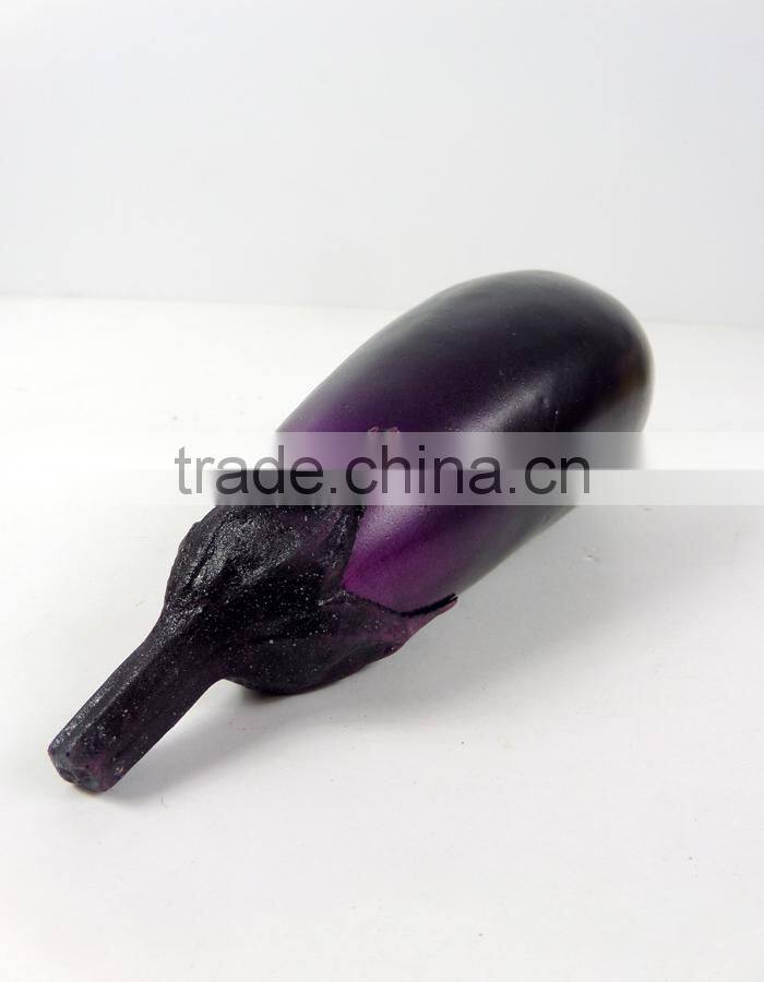 artificial PE eggplant for decoration