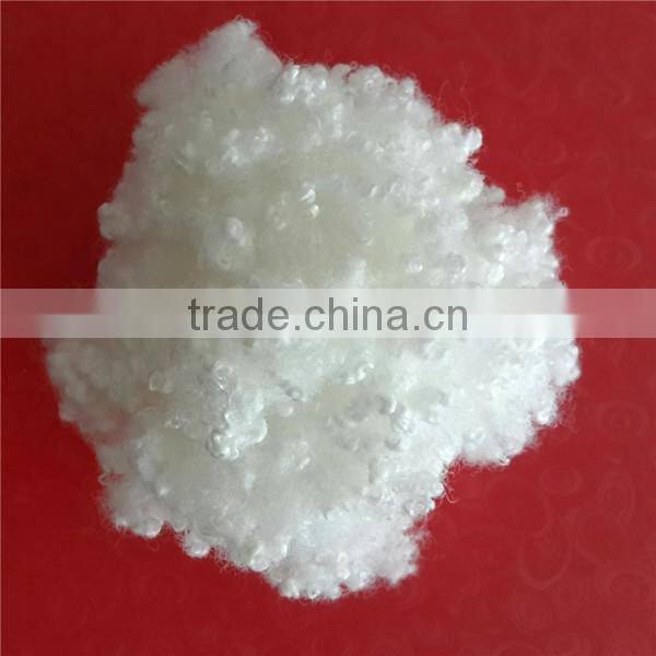 Recyled Polyester Staple Fiber non siliconized A grade 7D*51mm for Filling