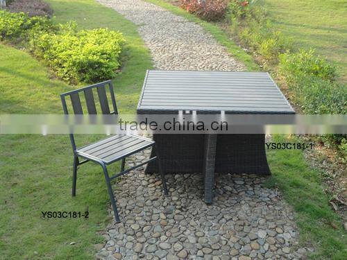 Unique Design rattan high garden furniture made in Xiamen wholesale price