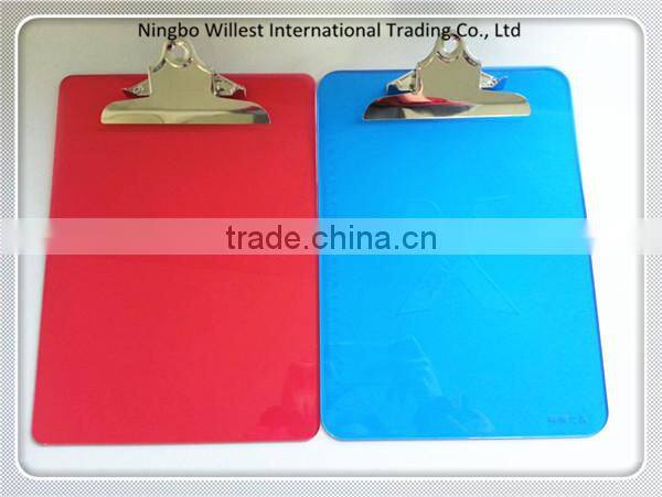 A4 red butterfly clipboard