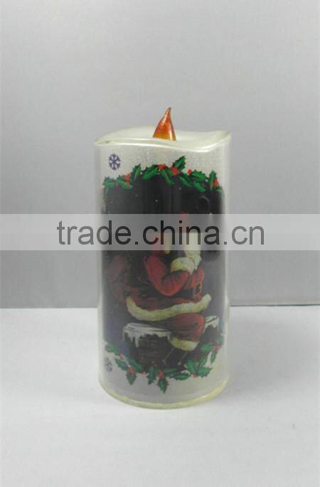 color changing glass candle holder for home decoration