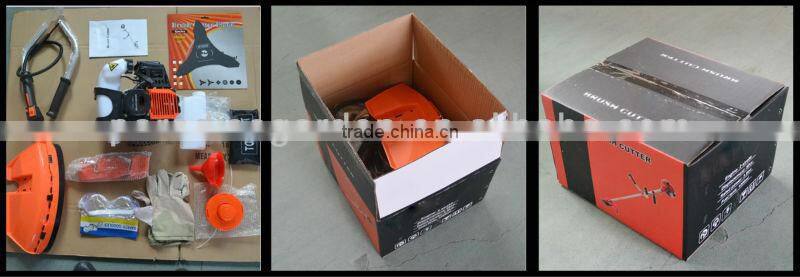 PD-BC270 Metal Blade Grass Trimmer 25.4CC Grass Cutter CE Approved