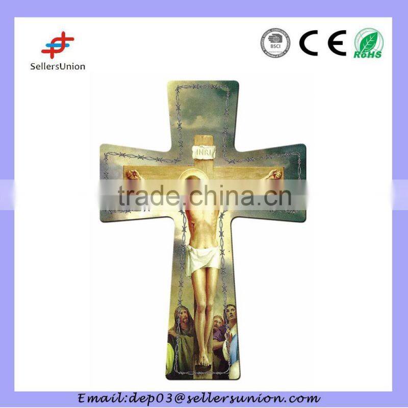Ceramic Jesus Wall Cross ornament hanging