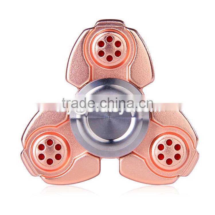 Hot new fingertips metal spiral fingers gyro hand toy spinner best anxiety release metal fidget toy spinner W01A247