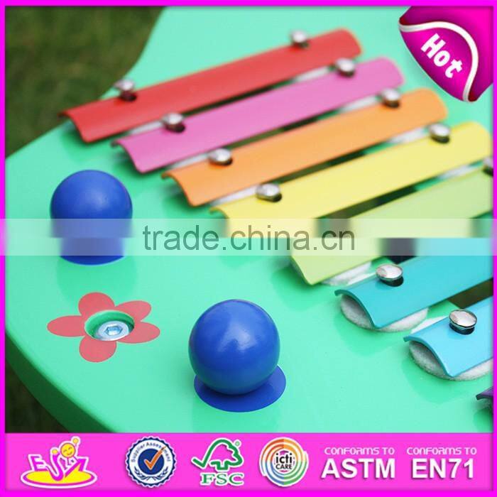 Best sale multi-function wooden baby musical toys WJ276448