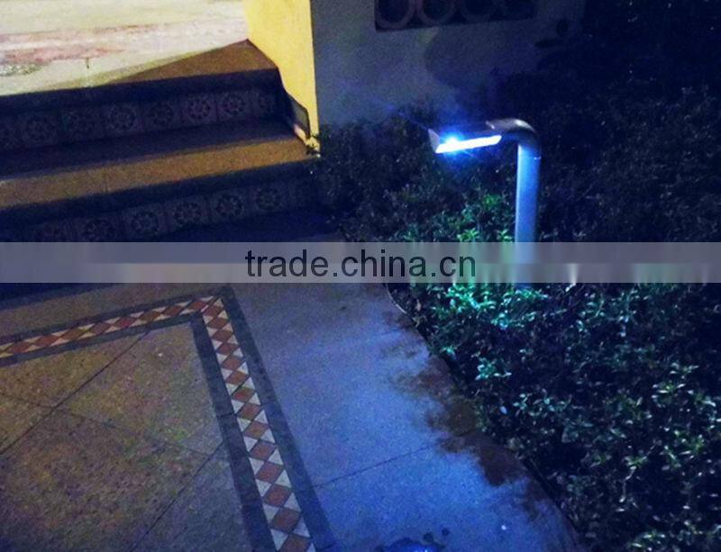 2PCS Plastic 4 LED Solar Garden Light Lawn Lamp 7 Style Spike Road Pathway Decor