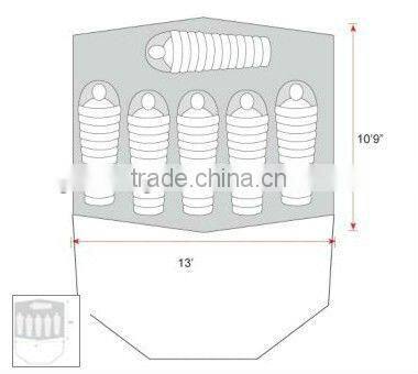 Roots Oxtongue Tent, 6-Person