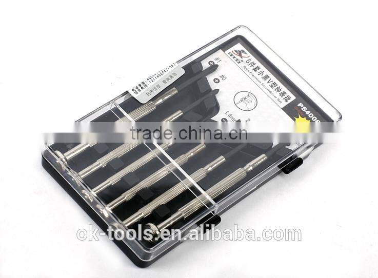 Ok-Tools manufacturer Square 6pcs precision screwdriver set