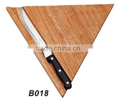 wooden cutting board with 1pcs knife
